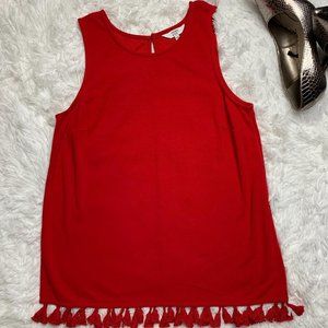 Crown & Ivy Top Sleeveless Embellished